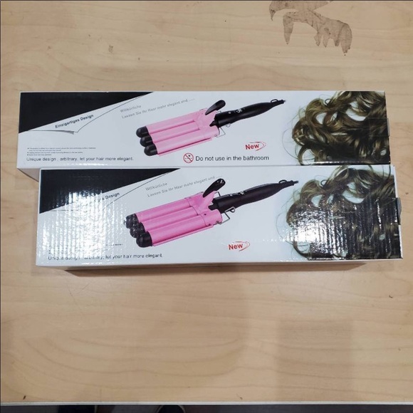 Triple rod hair curling iron - Picture 3 of 8